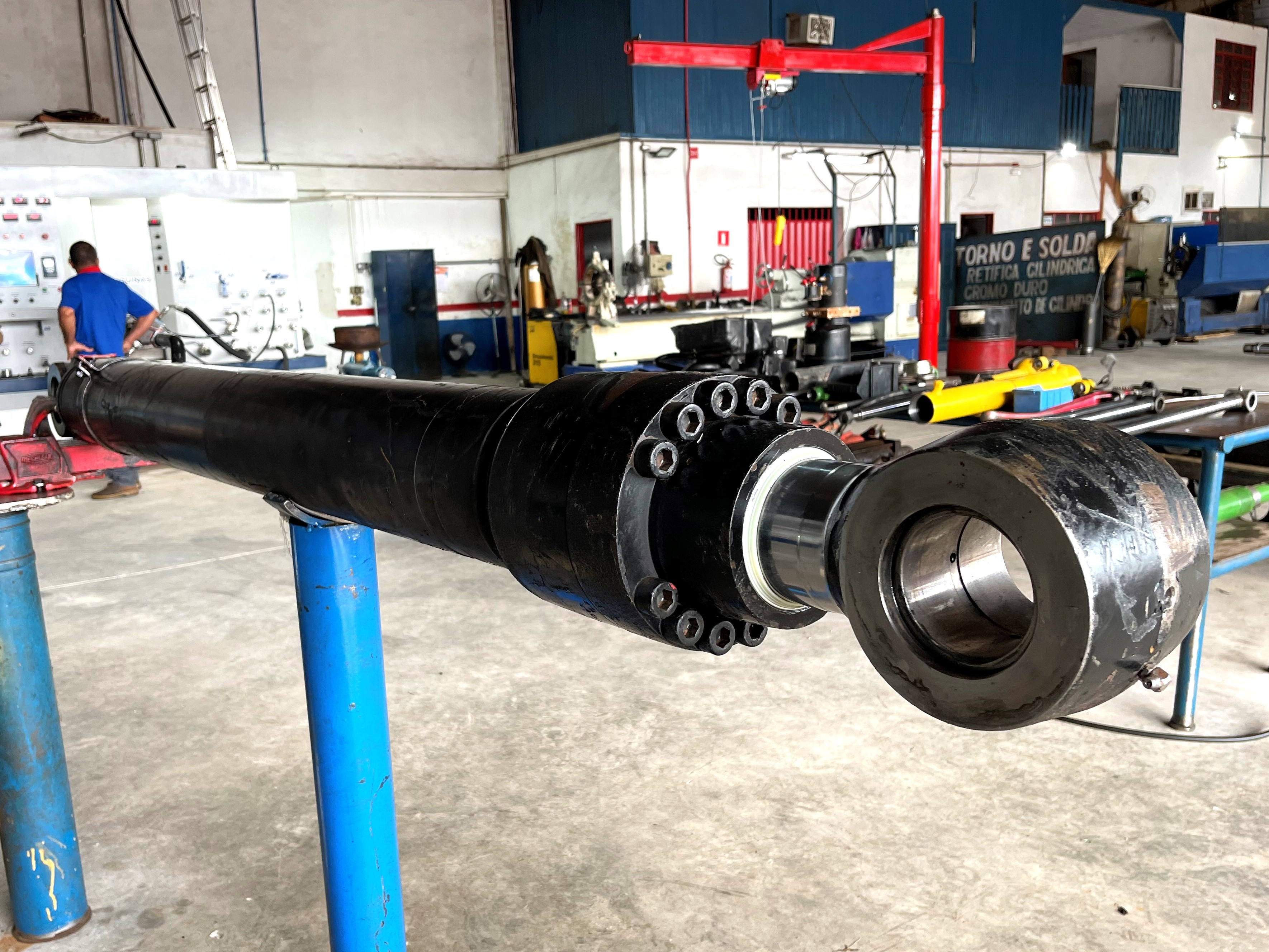 Reparação de Pistão Hidráulico