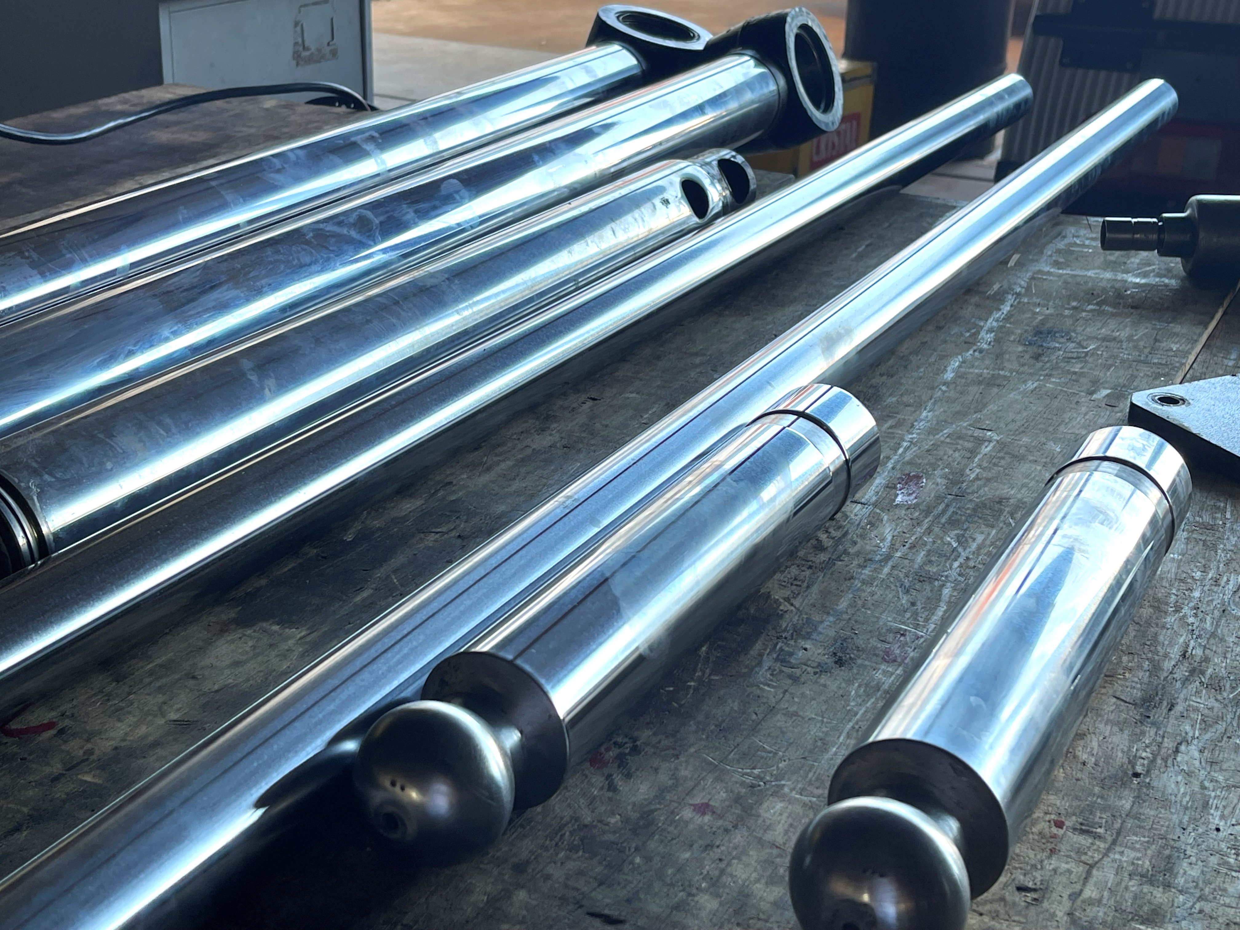 Aplicação de Cromo Duro