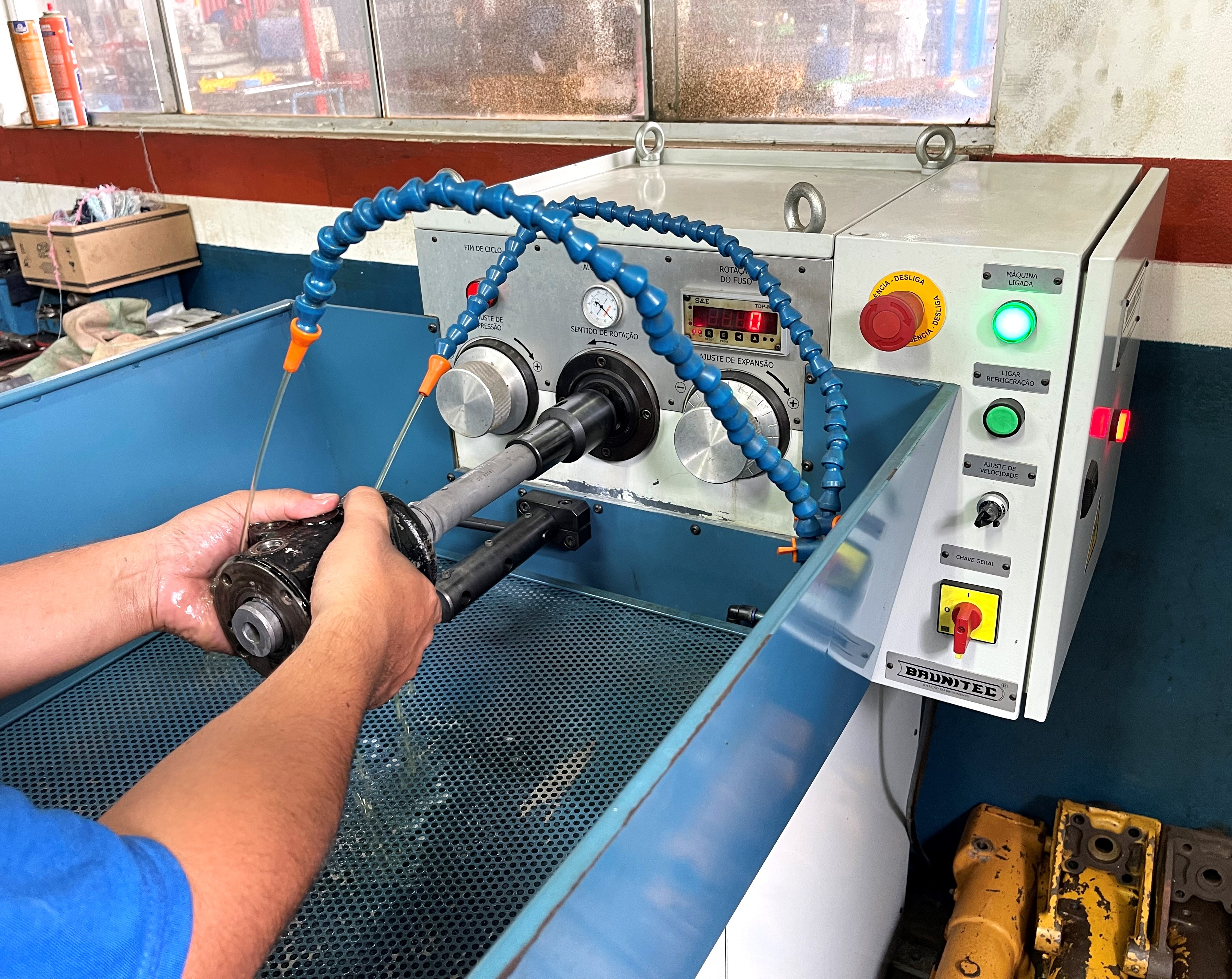 Recuperação de Comandos Hidráulico